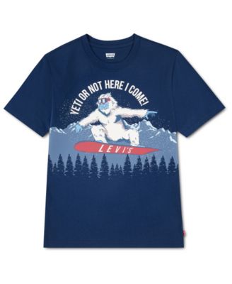 Boys' 4-7 Shredding Yeti Graphic T-Shirt