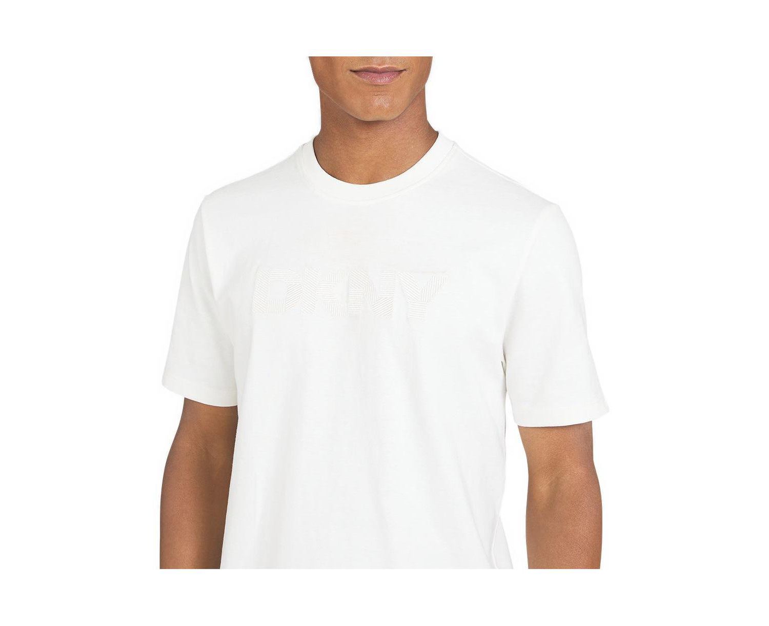 Men's Crewneck Embroidered Logo Relaxed-Fit T-Shirt