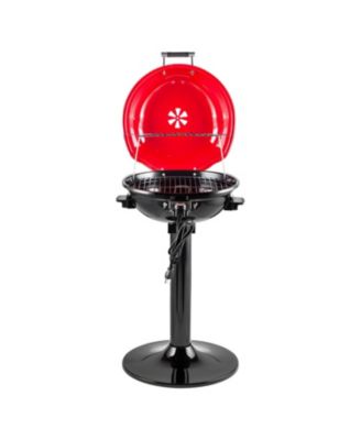 Electric BBQ Stand Grill 1600W 15-Serving Indoor/Outdoor Portable Removable Double Layer Design Grill