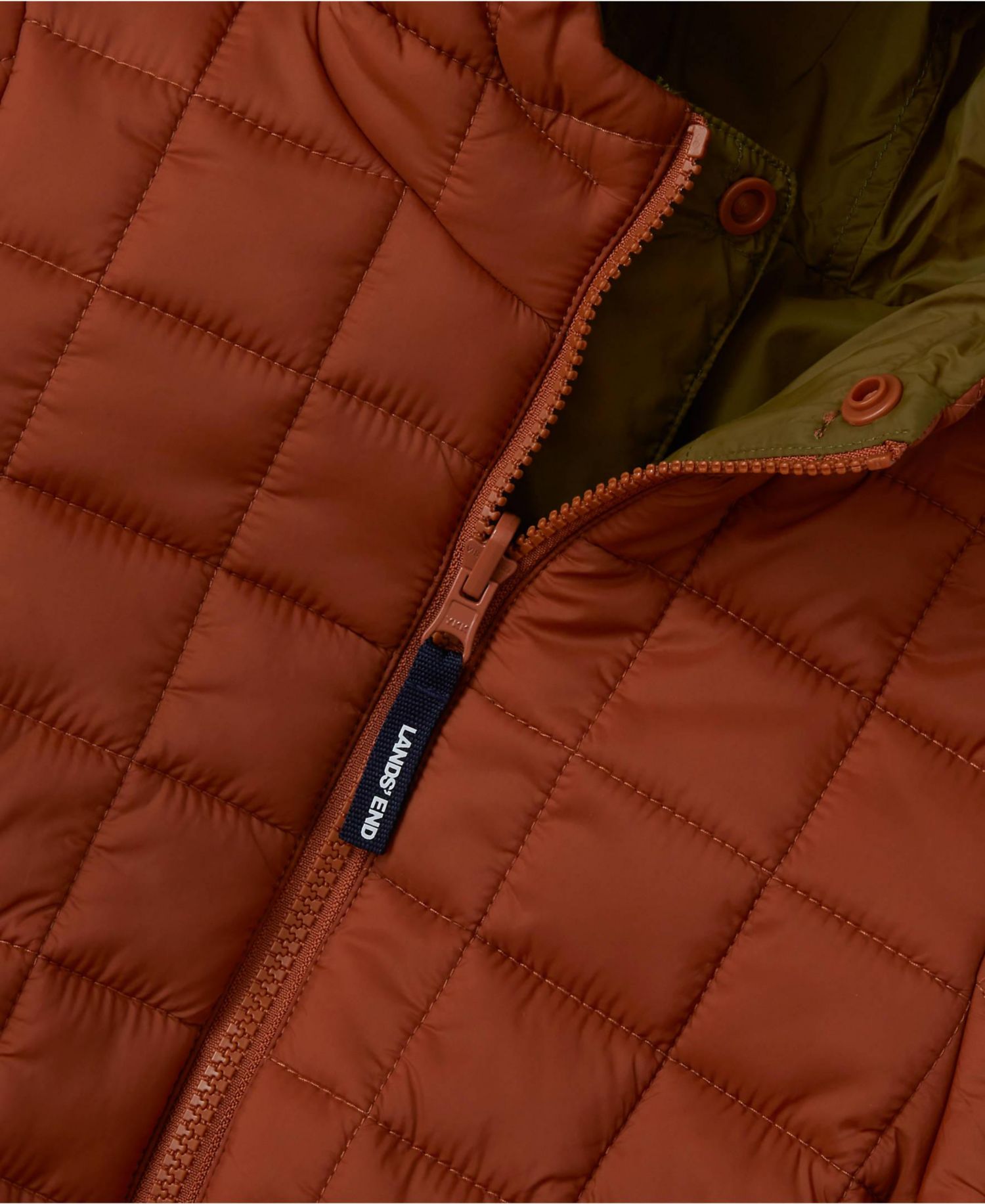 Boys' and Girls' Reversible Quilted Water Resistant Jacket