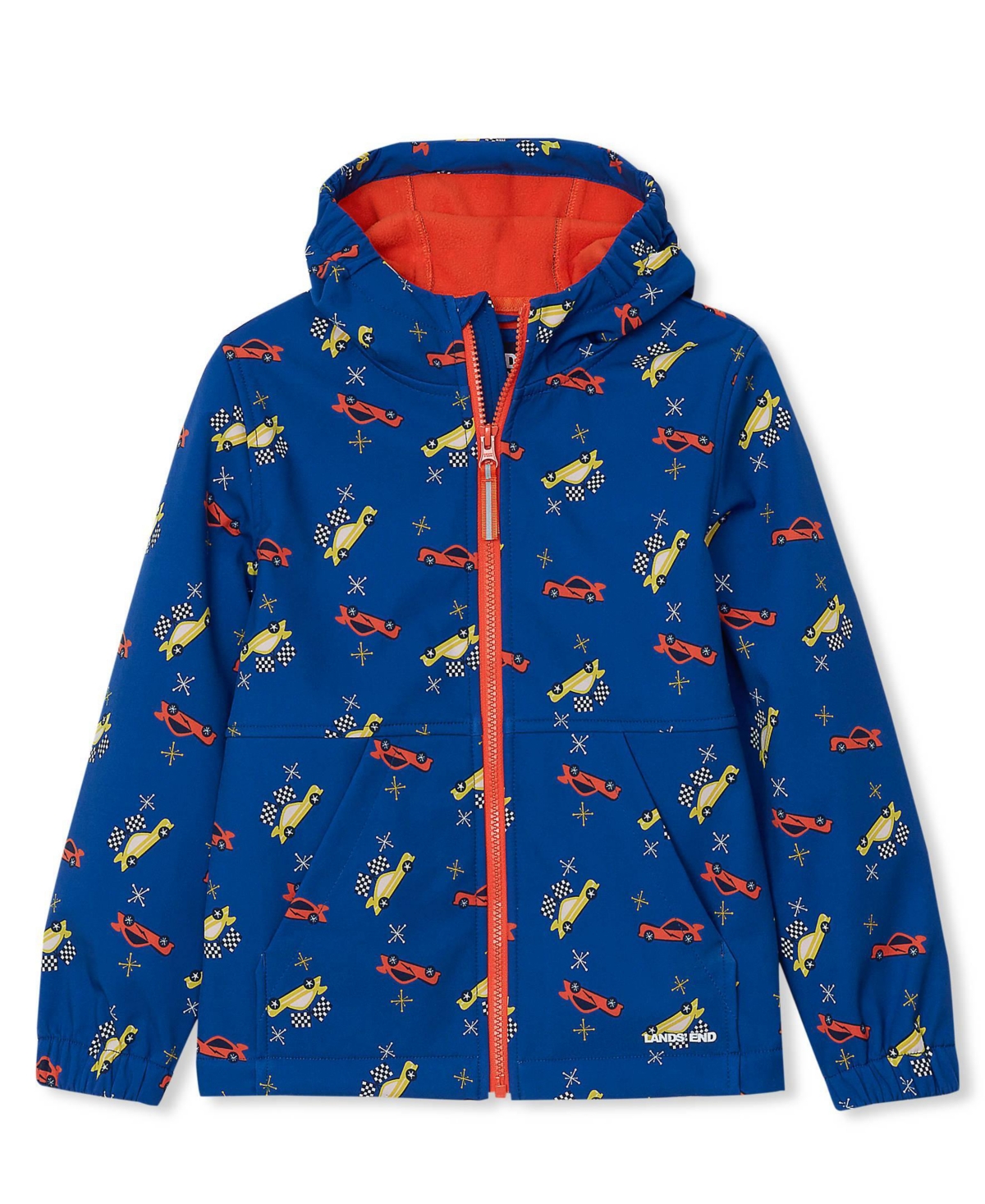 Lands' End Boys' 2T-20 Full-Zip Hooded Jacket