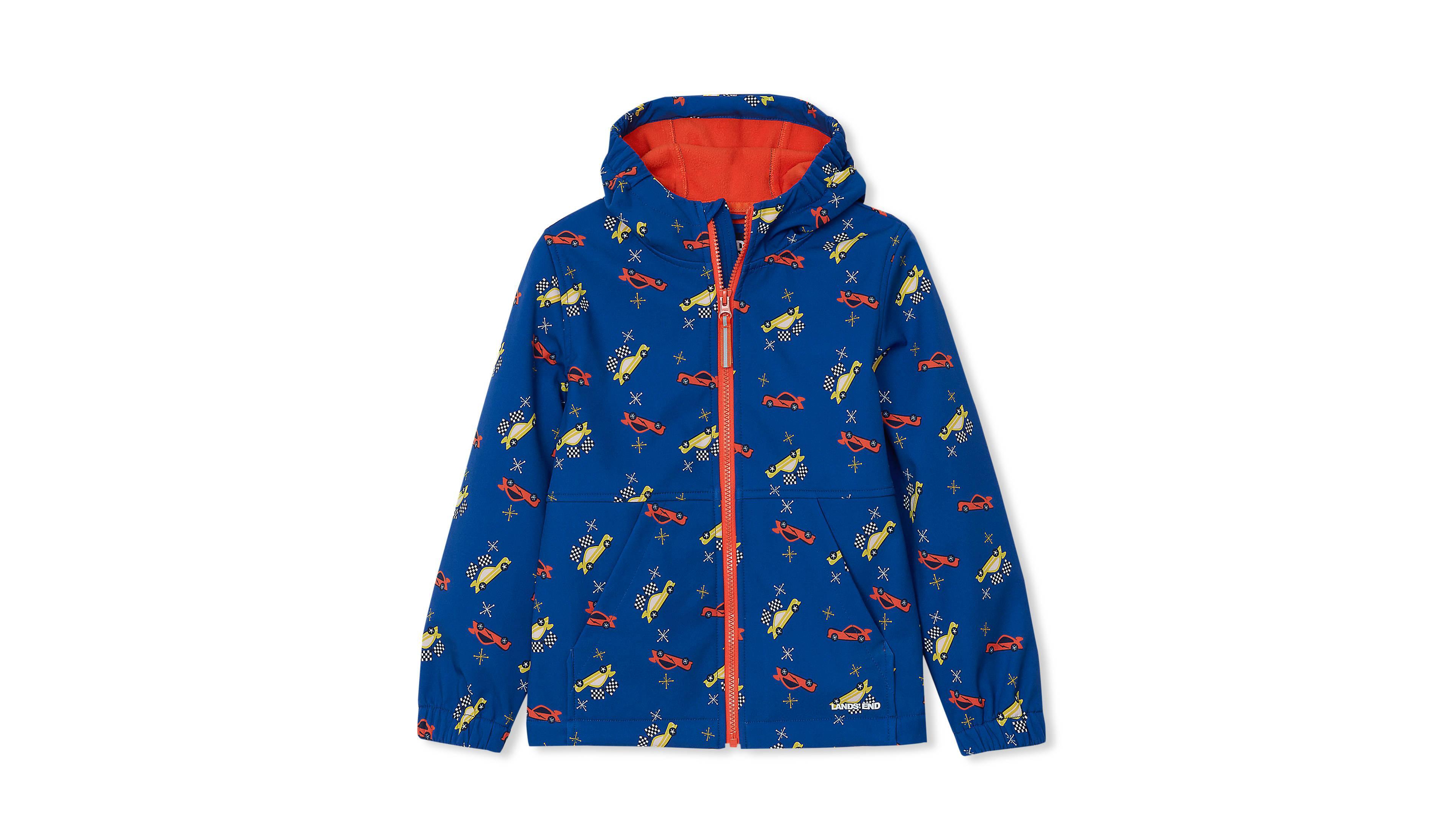 Lands' End Boys' 2T-20 Full-Zip Hooded Jacket