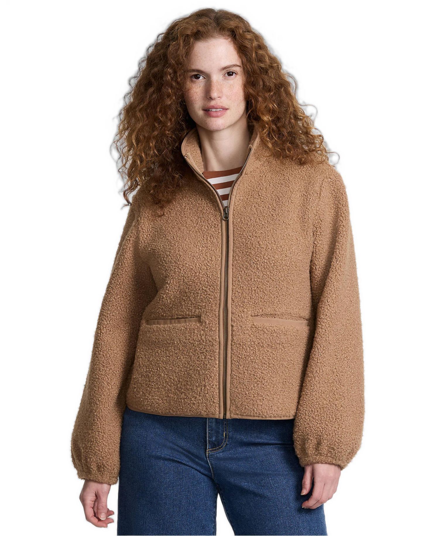 Women's Boucle Fleece Jacket