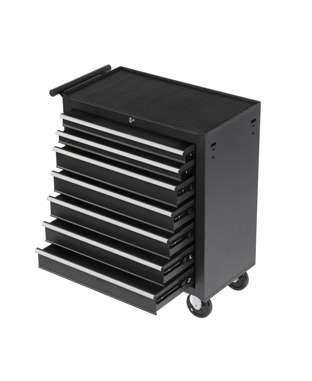 Streamdale Furniture Rolling 7-Drawer Tool Chest with Wheels and Storage Cabinet