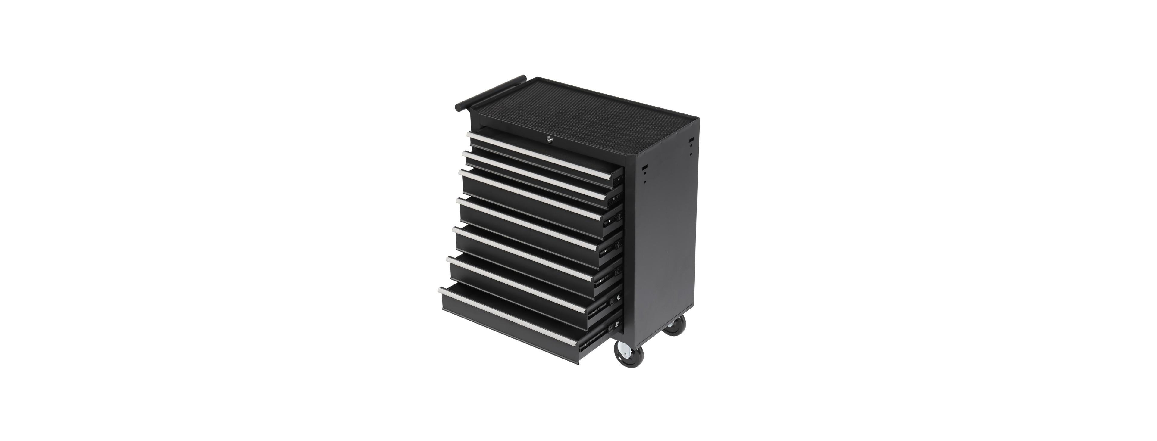 Streamdale Furniture Rolling 7-Drawer Tool Chest with Wheels and Storage Cabinet