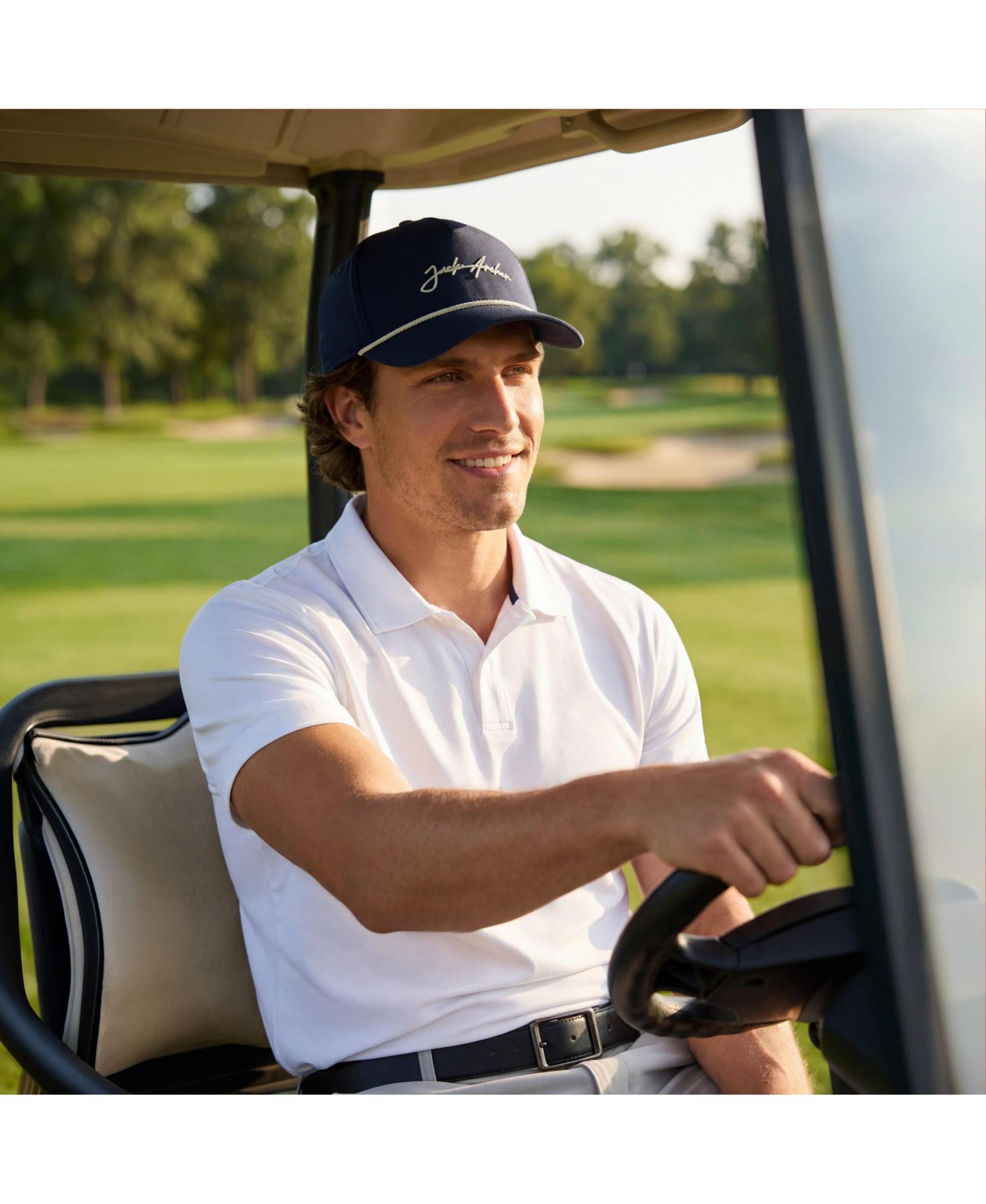 Archer Signature Golf Adjustable Baseball Cap