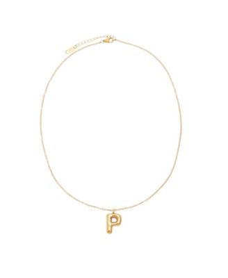 Bubble Initial Necklace