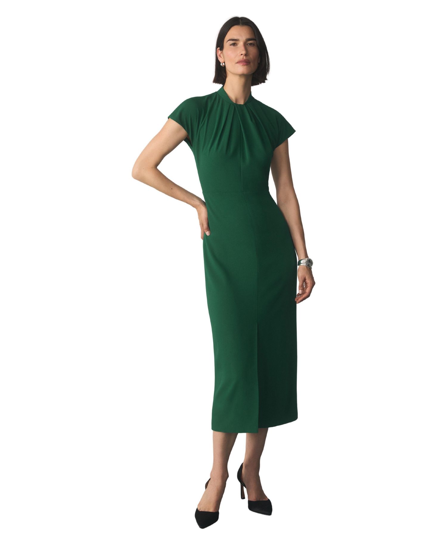 Women's Rassina Gathered Jersey Midi Dress