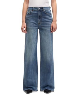 Women's Slim Illusion High-Rise Wide-Leg Jeans
