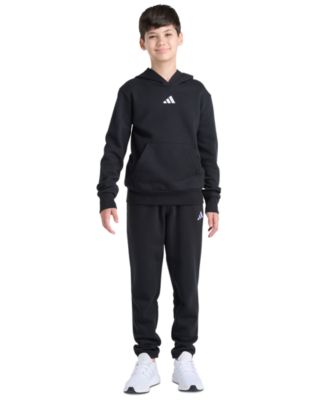Boys' 8-20 Fleece Hooded Athletic Hoodie and Joggers, 2-Piece Set