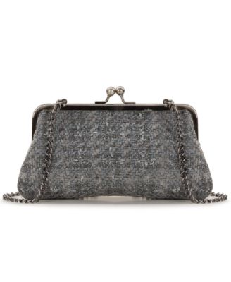 Mini Potenaz Tweed Kiss-Lock Crossbody Bag
