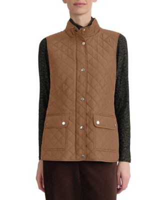 Women's Quilted Mock-Neck Vest