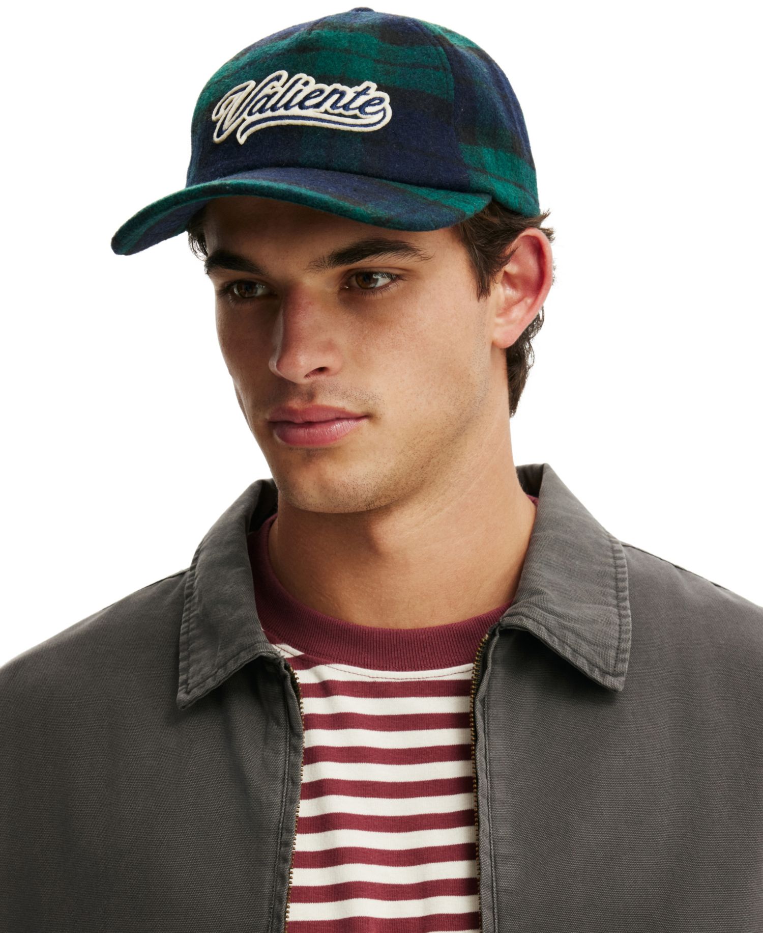 Men's 5 Panel Adjustable Valiente Baseball Cap