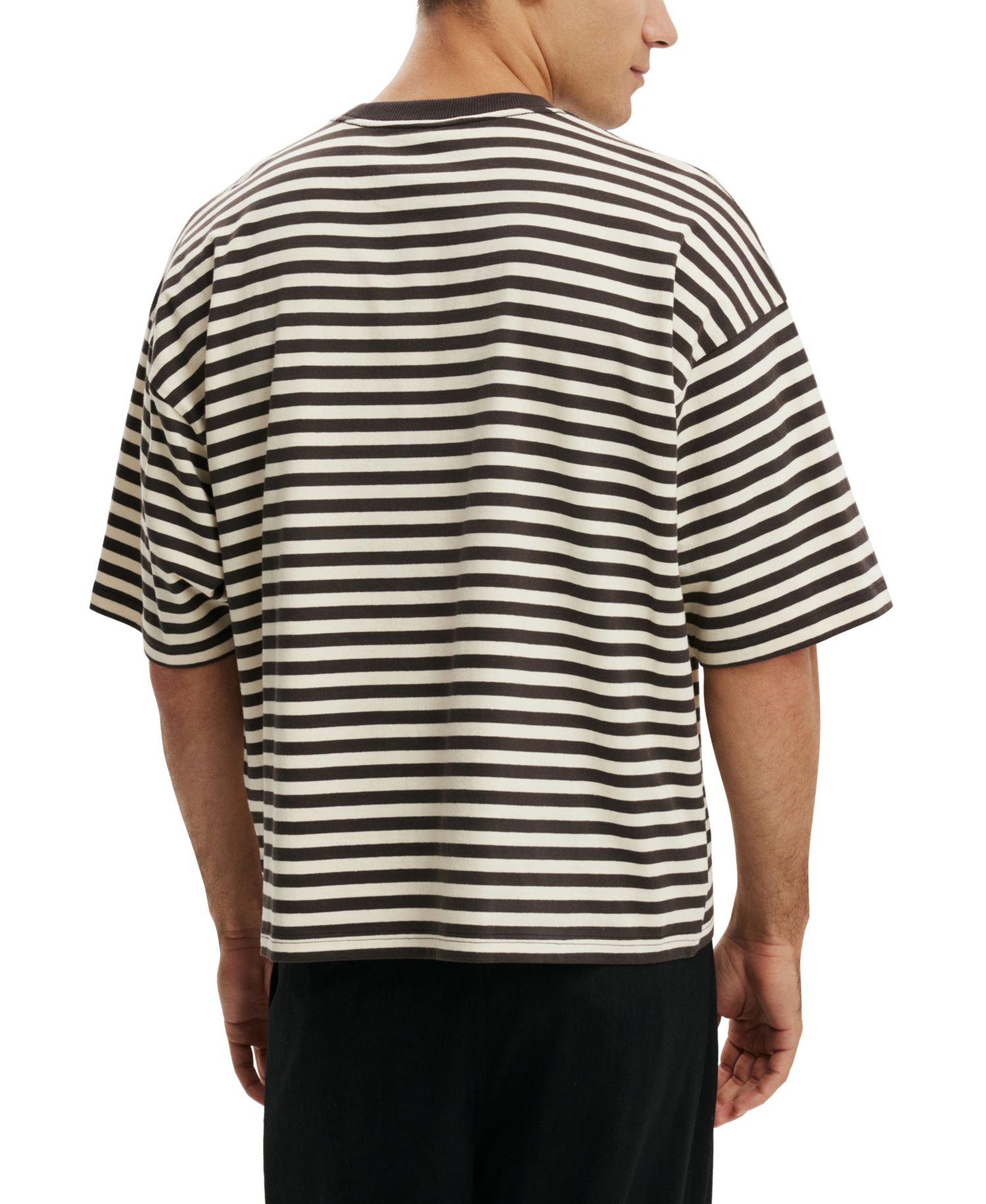 Men's Cropped Modern-Fit T-Shirt