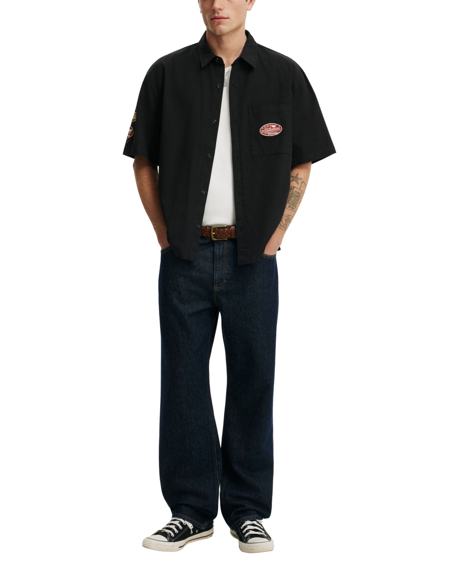 Men's Darcy Short-Sleeve Classic-Fit Button-Down Shirt