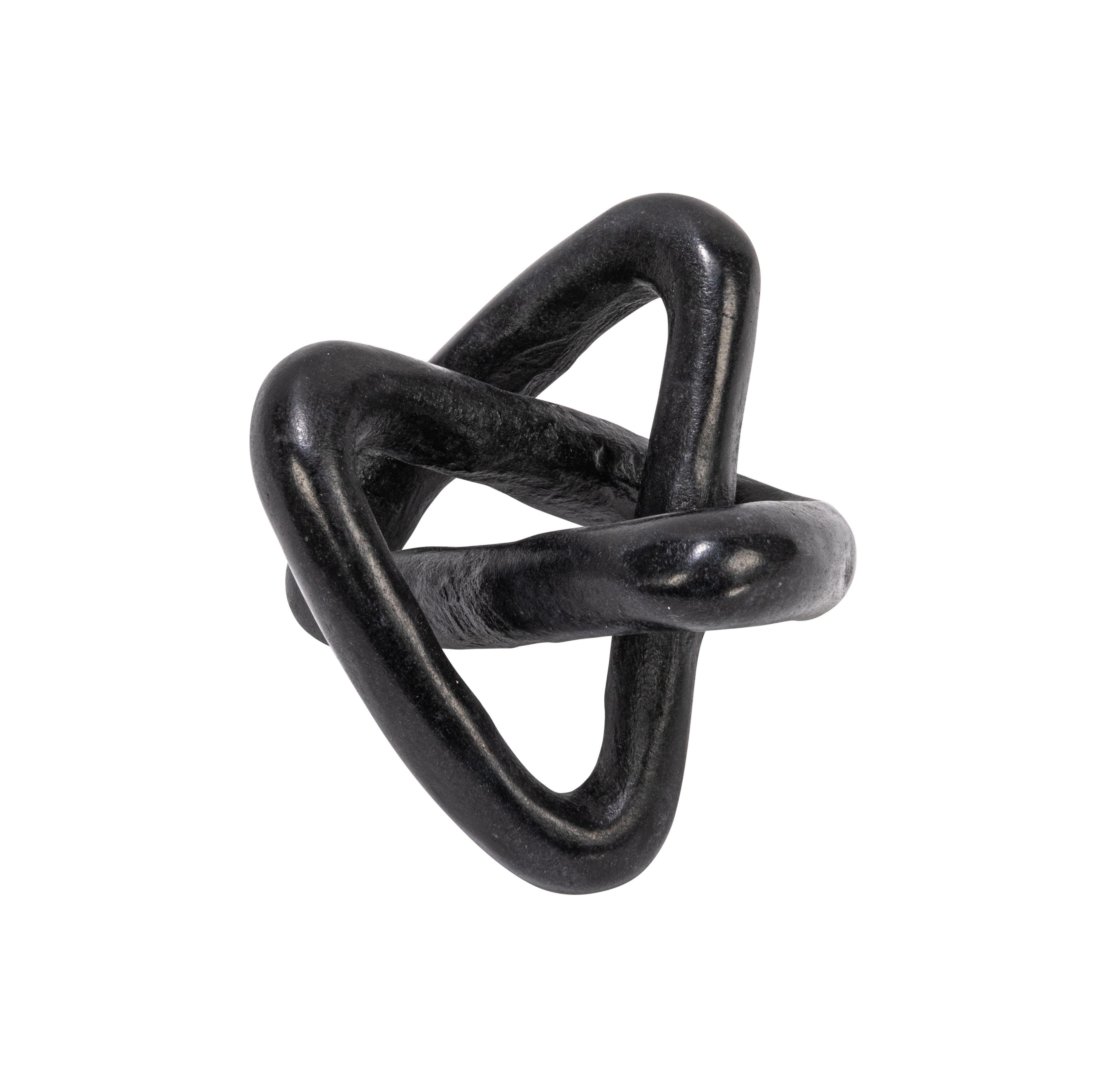 Storied Home Modern Decorative Marble Link Knot