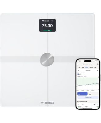 Body Smart Wi-Fi and Bluetooth Body Composition Scale with Apple Health Compatibility