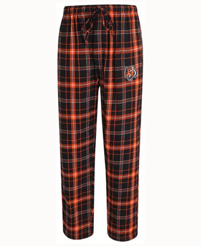 Concepts Sport Men's Cincinnati Bengals Ultimate Flannel Sleep Pants