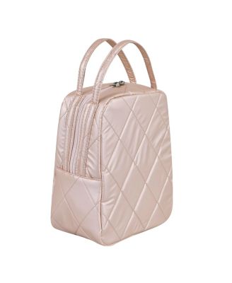 Lunch Tote Bag Thermal Cooler Quilted Women Work Outdoor Camping