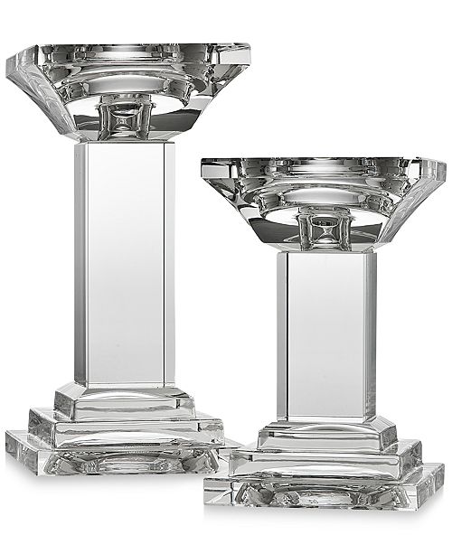 Godinger Lighting by Design Metropolitan 2-Pc. Candlestick ...