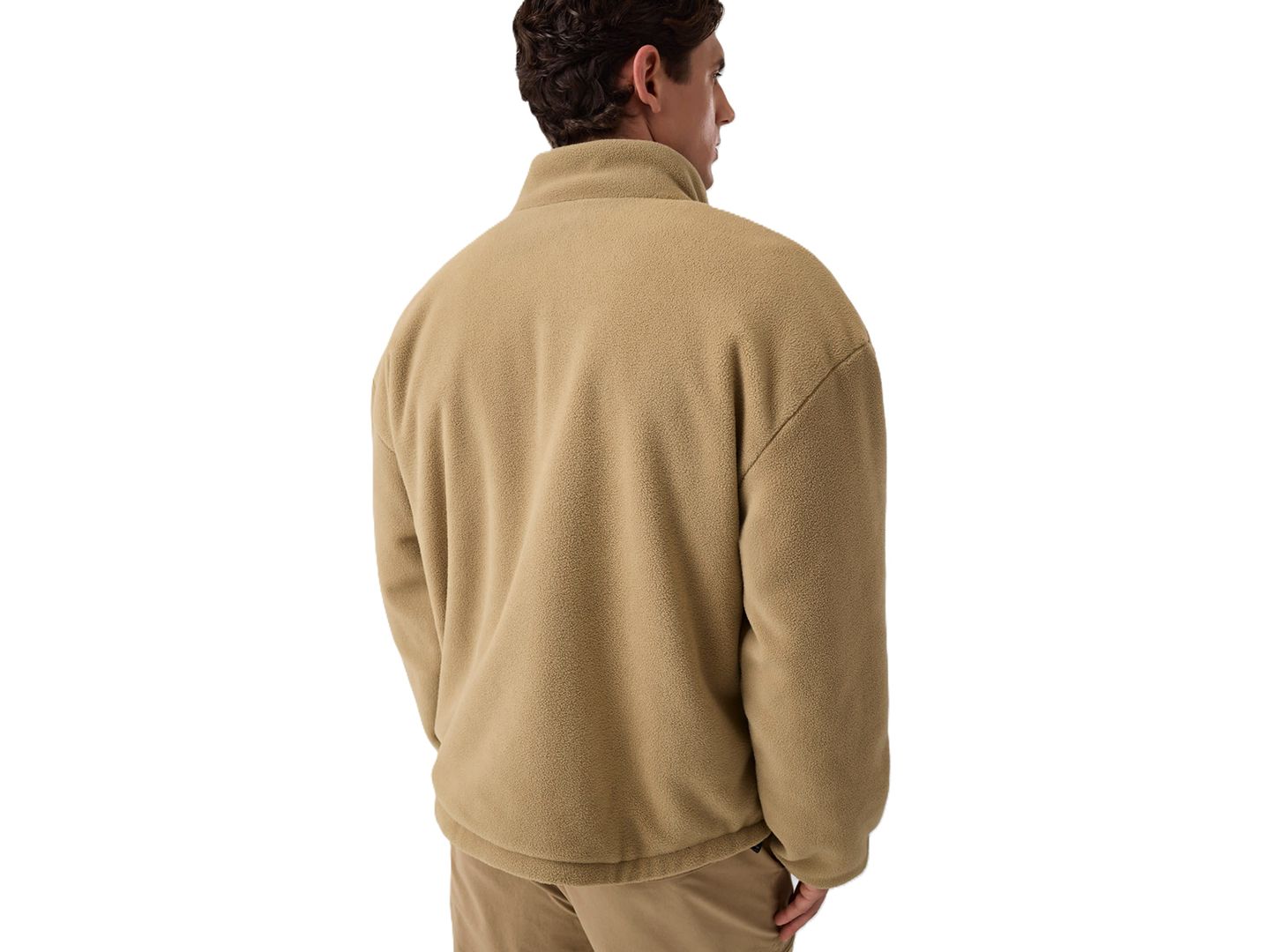 Мужская куртка GUESS Nirmal Reversible Fleece Athletic-Fit, цвет: Earthenware 1 — фото 5
