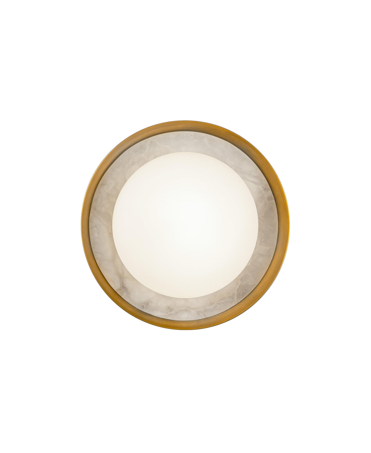 Alora Alonso 8-in Urban Damp-Rated Dimmable Led Wall/Vanity Light