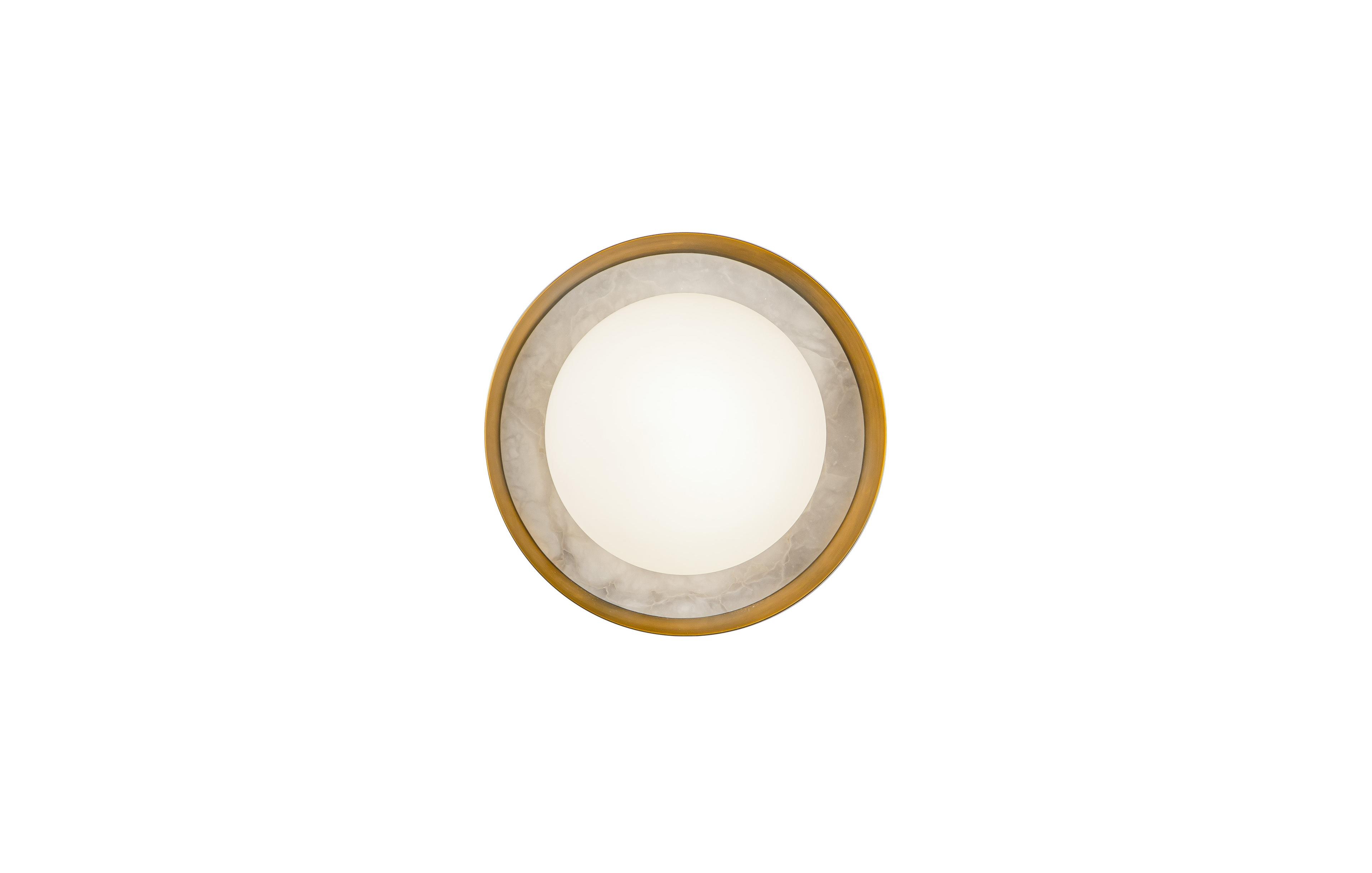 Alora Alonso 8-in Urban Damp-Rated Dimmable Led Wall/Vanity Light