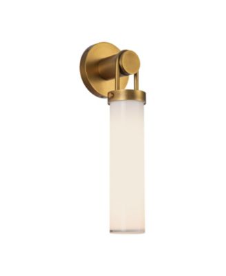 Wynwood 16-in Urban /Glossy Opal 1 Light Damp-Rated Wall/Vanity Light