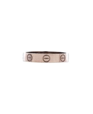 Love Wedding Band in 18K White Gold