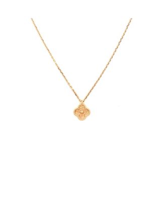 Pre-Owned Van Cleef and Arpels Sweet Alhambra Pendant Necklace