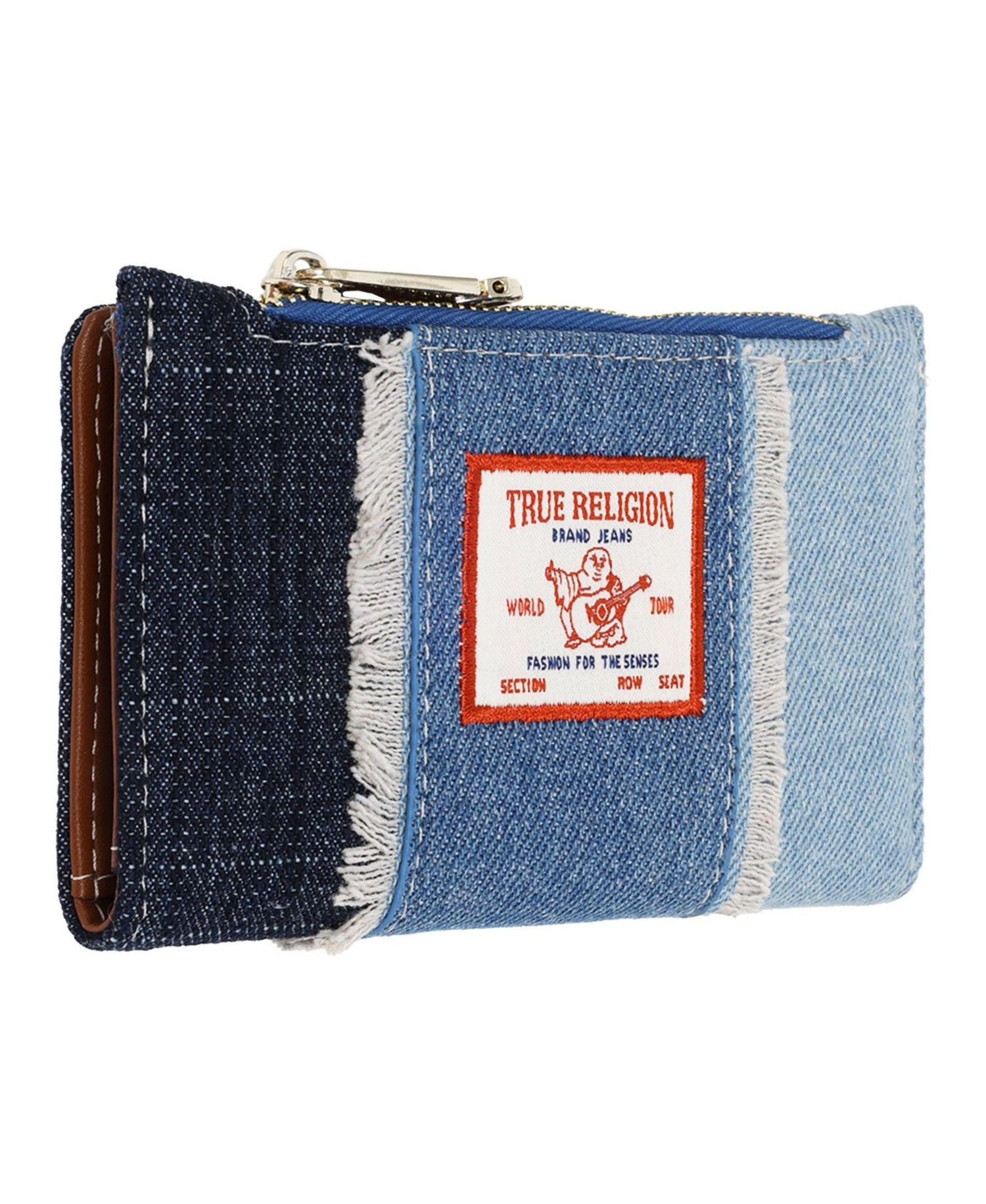Colin Highbridge Patchwork Denim Mini Wallet