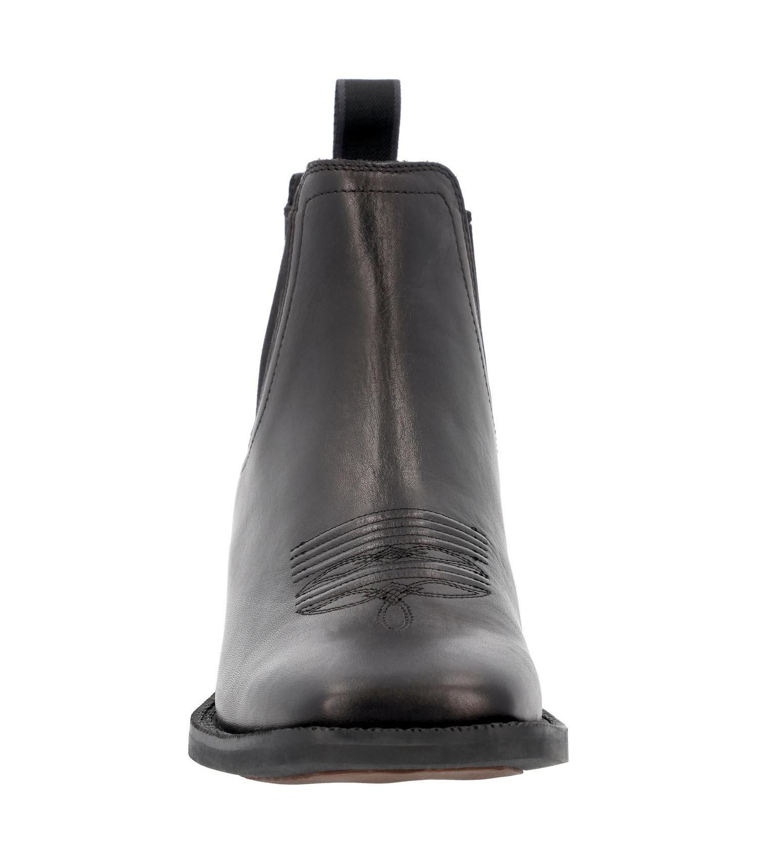 Men's Shyloh Full-Grain Leather Square Toe Chelsea Boots