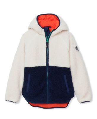 Kids Colorblock High Pile Jacket