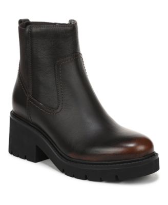 Juni Lug Sole Block Heel Chelsea Boots