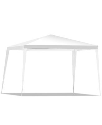 10 x 10 ft Outdoor Party Canopy Tent with Ropes and Stakes