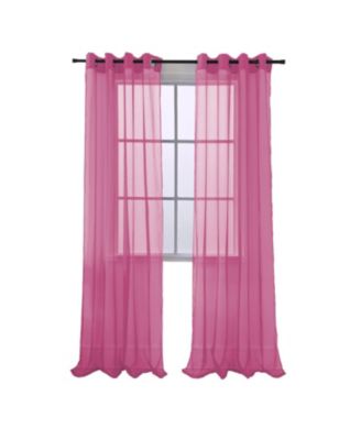 Cara Grommet Curtain Panel For Windows 54Inch x 84Inch