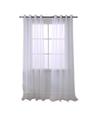 Cara Grommet Curtain Panel For Windows 54Inch x 84Inch
