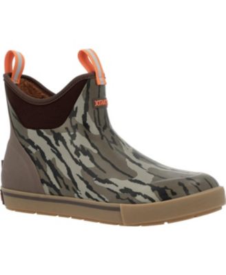 Men's Camp Faux Shearling-Lined Ankle Boots