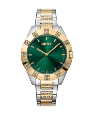 Women's Quartz Park Ave Glitz Two-Tone Stainless Steel Bracelet Watch, 36 mm