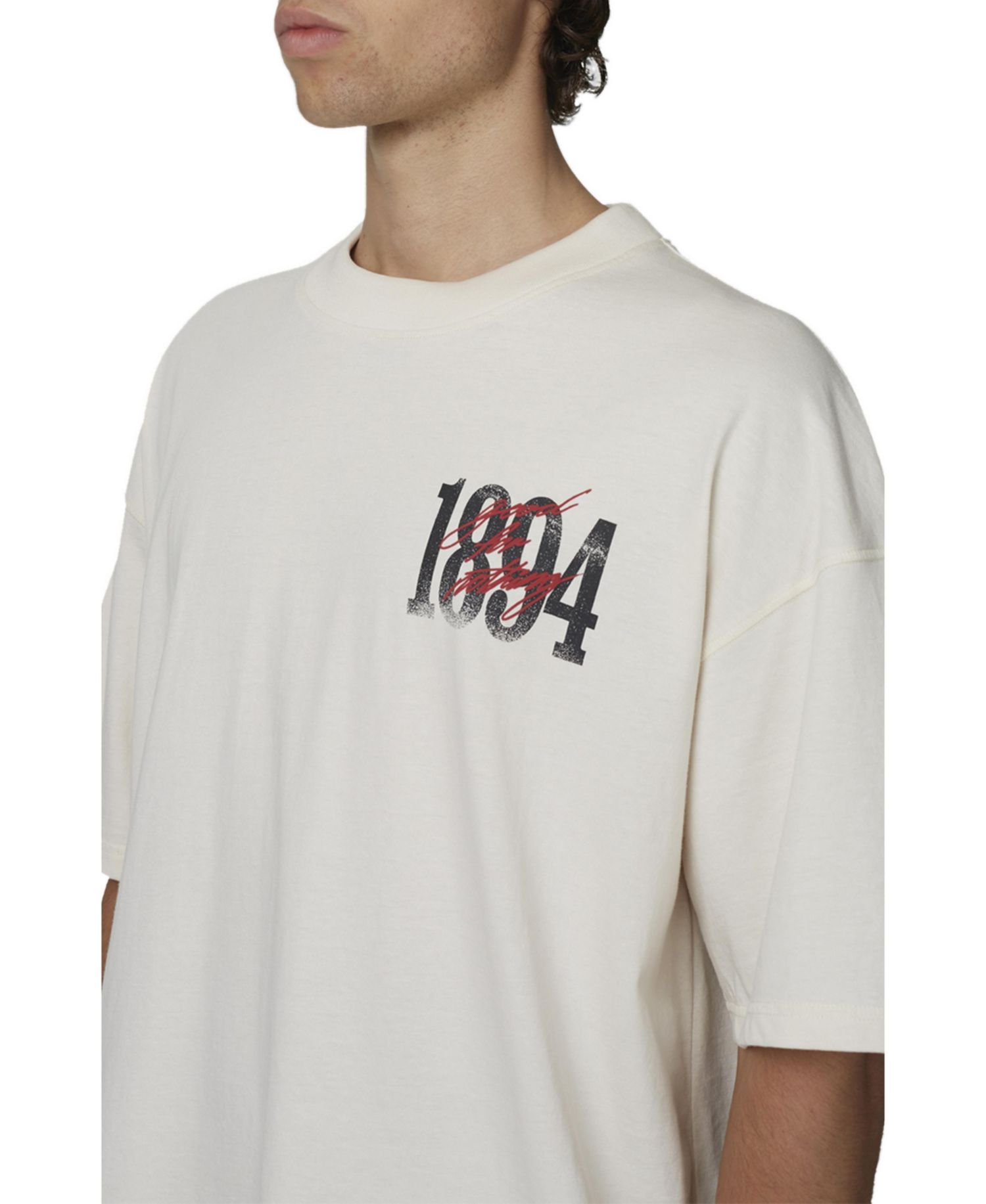 Men's Boxy-Fit Screen Print Soaring T-Shirt