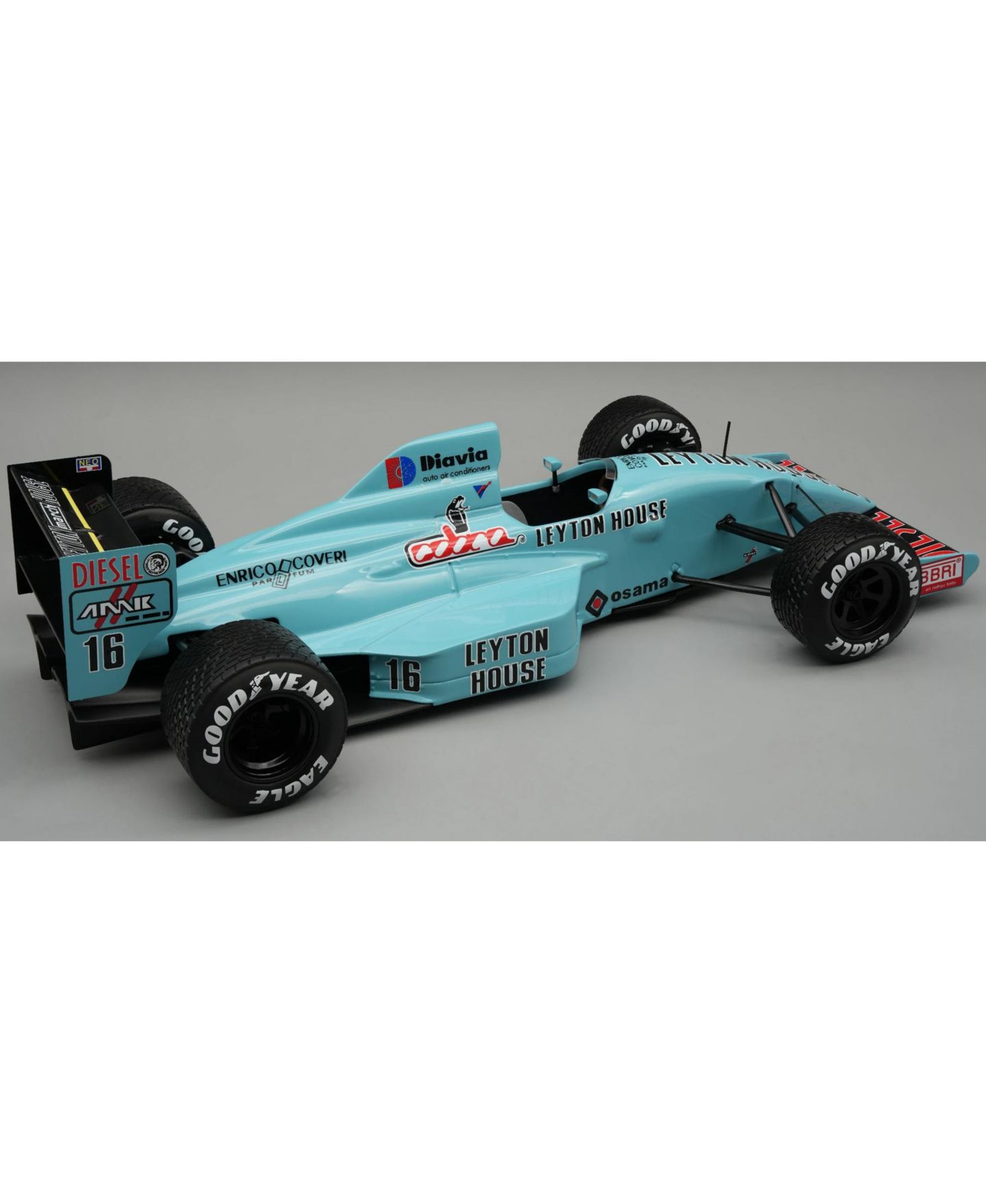 Детская игрушка Tecnomodel 1/18 Scale March 881 F1 Belgian GP Mythos Limited Edition Model Car with Display Case — фото 2