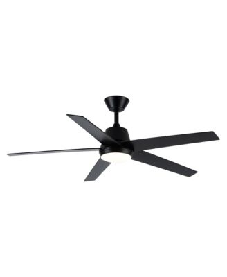 52-inch Modern Plywood Integrated LED Ceiling Fan with Light and Remote
