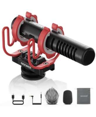 VM15 AI Noise-Cancelling Supercardioid Mini Microphone for iPhone, Android, and Camera