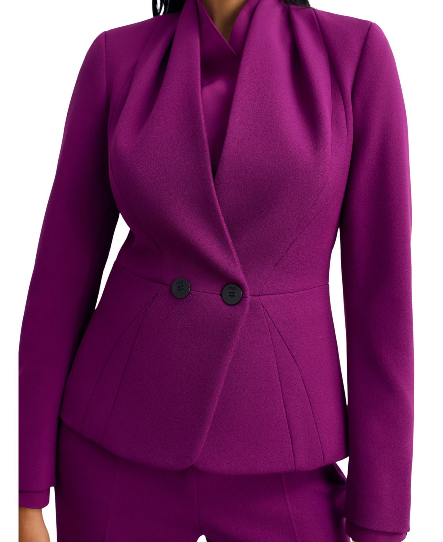 Women's Arno Double-Breasted V-Neck Statement Blazer