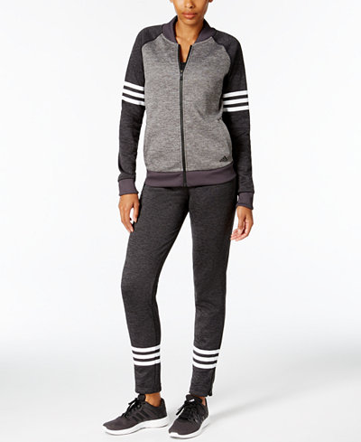 adidas Team Issue ClimaWarm Fleece Baseball Jacket & Pants
