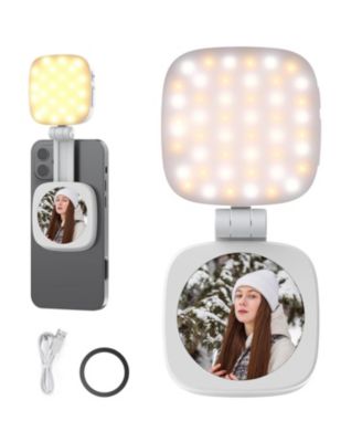 Magnetic Rechargeable LED Ring Light, Compatible with MagSafe iPhones