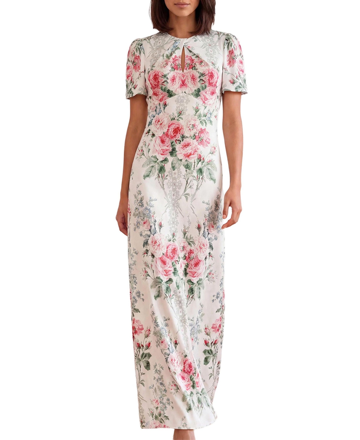 Needle & Thread Women's Palace Garden Odeline Floral-Print Wedding Guest Gown