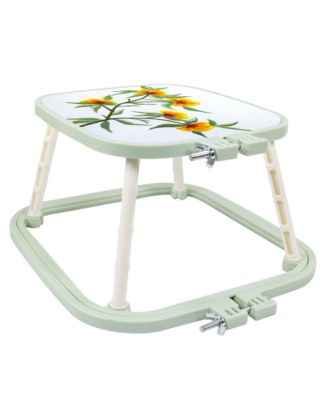 2 Layer Embroidery Hoop Stand Adjustable Cross Stitch Holder