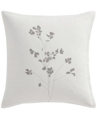 Gingko Leaf Decorative Pillow, 22" x 22"