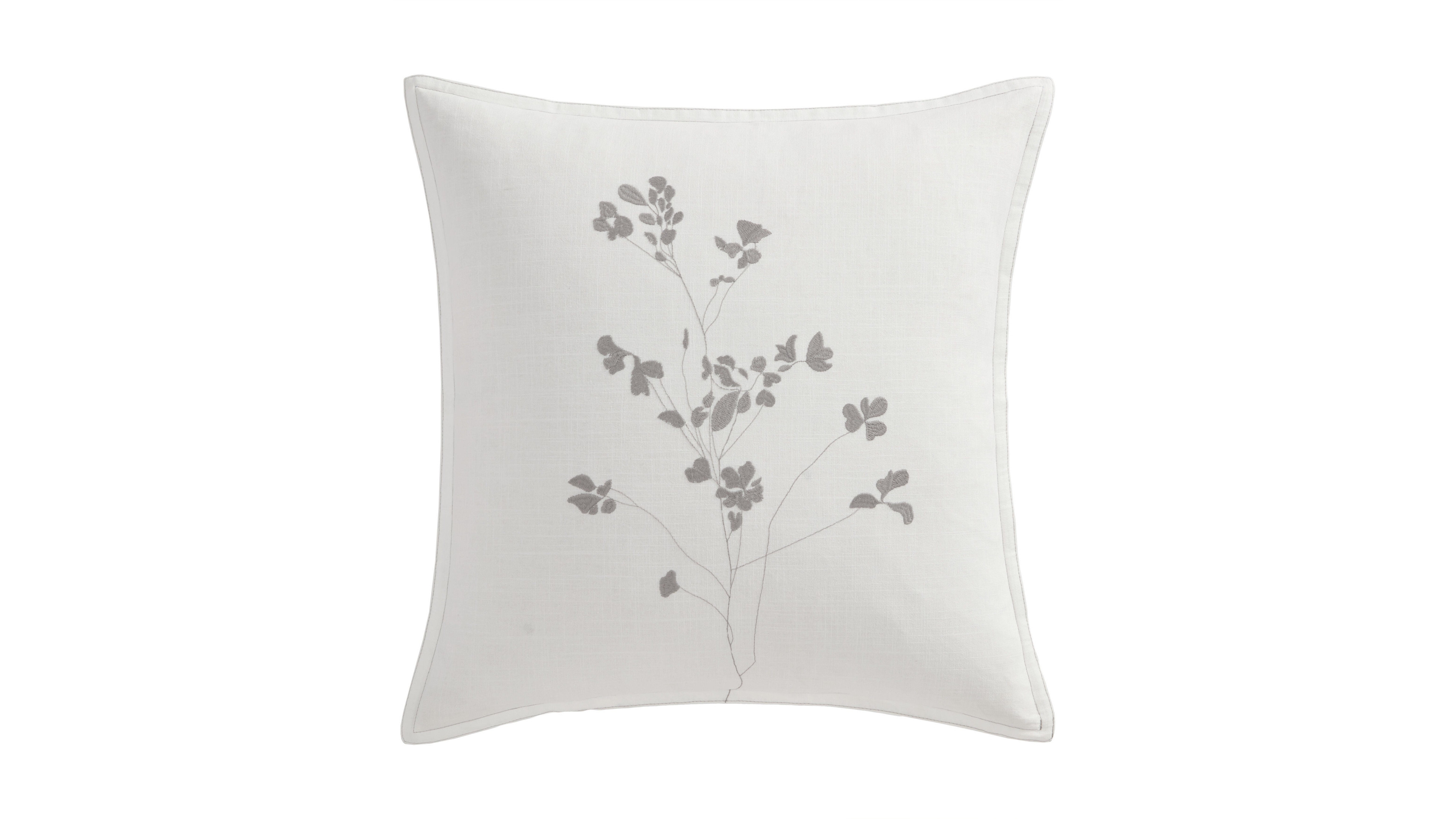 Calvin Klein Gingko Leaf Decorative Pillow, 22" x 22"